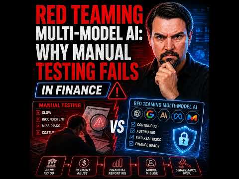 Red Teaming Multi-Model AI: Why Manual Testing Fails in Finance