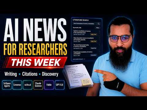 Weekly AI News: Latest LLM Models &amp; New Scientific Research Tools (17 July 2026)