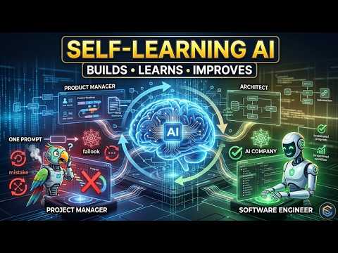 How to Build a Self-Learning AI Agent in 2026 🤖 | Memory, Feedback &amp; Autonomous AI