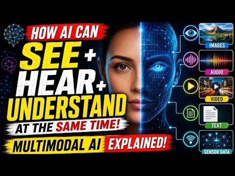 Multimodal AI Explained: How AI Understands Text, Images, Audio &amp; Video | Multimodal Systems