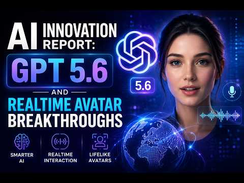 AI Innovation Report: GPT 5.6 and Realtime Avatar Breakthroughs
