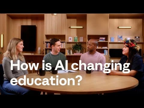 What does AI mean for education?